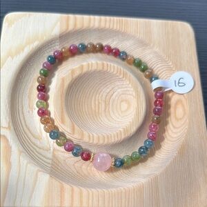 Multicolor Beaded Bracelet 16cm